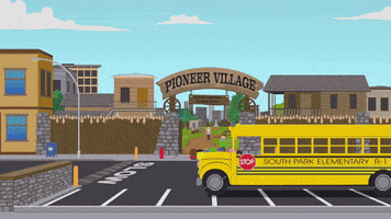 crossing pioneer village GIF by South Park 