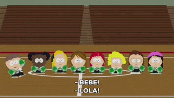wendy testaburger cheering GIF by South Park 