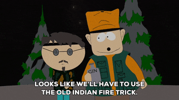 jimbo kern speaking GIF by South Park 