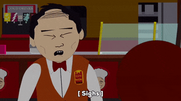 server concession GIF by South Park 