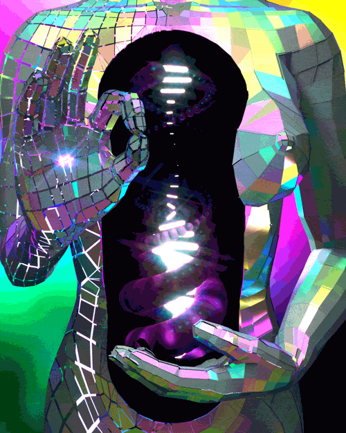 GIF d'amour d'animation par Trippyogi
