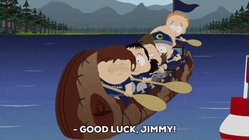 boat lake GIF by South Park