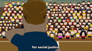speech talking GIF by South Park 