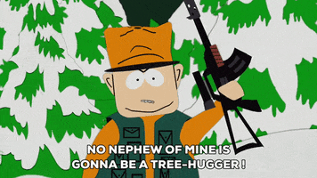 hunter jimbo kern GIF by South Park 