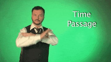 sign language time passage GIF by Sign with Robert