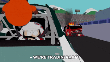 fire smoke GIF by South Park 