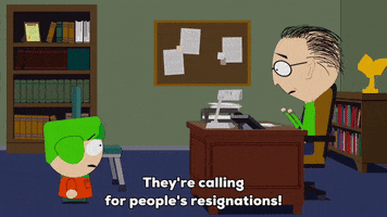 resign kyle broflovski GIF by South Park 