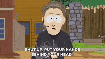 threat screaming GIF by South Park 