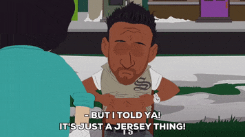 angry it's a jersey thing GIF by South Park 