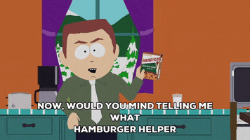Ordering demanding GIF by South Park 