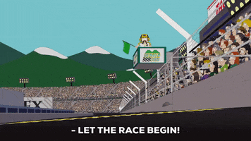 race track nascar GIF by South Park 