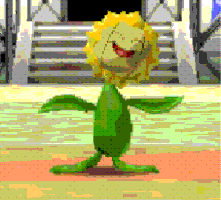 BZM1988 flower sun pokemon plant GIF