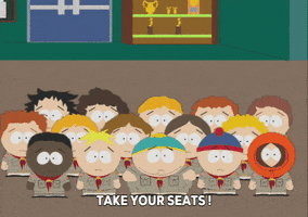 eric cartman friends GIF by South Park