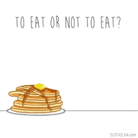 pancake day eating GIF by SLOTHILDA