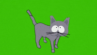 Deal With It: Cat This is Sparta {Cat Kick} animated gif