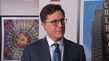 Stephen Colbert Thinking GIF by The Late Show With Stephen Colbert