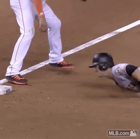 ouch sf giants GIF by MLB