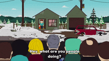 staring poor people GIF by South Park 