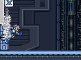 shadow-bass hadouken megaman x rockman x armored armadillo GIF