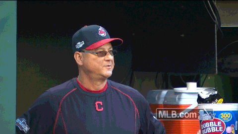 Cleveland Indians Smile GIF by MLB - Find & Share on GIPHY