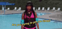are you trying to get me killed jessica williams GIF