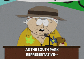 police podium GIF by South Park 