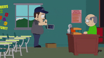 mr. garrison box GIF by South Park 