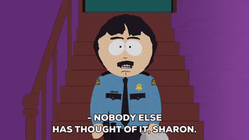 randy marsh stairs GIF by South Park 