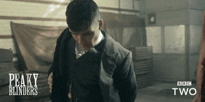 frustrated peaky blinders GIF by BBC