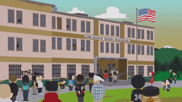 high school fight GIF by South Park 