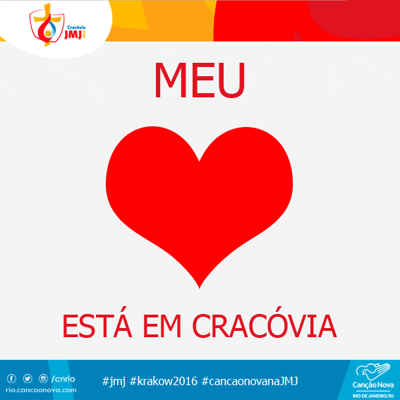 rjcommkt #jmj #krakow2016 #cancaonovanajmj GIF