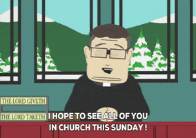 priest maxi GIF by South Park 