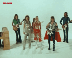 METALMACHINE-70s rock pop 70s abba GIF