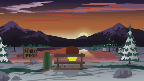 Sunset Sitting GIF by South Park - Find & Share on GIPHY