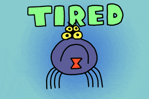 Tired Spider GIF by Studios 2016