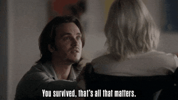 You Survived Thats All That Matters Avery Barkley GIF by Nashville on CMT -  Find & Share on GIPHY