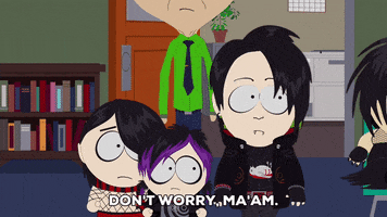 makeup talking GIF by South Park 