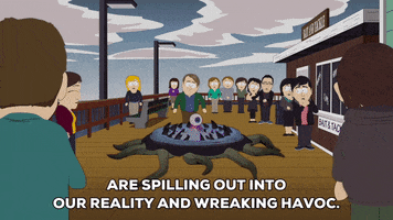 death monster GIF by South Park 