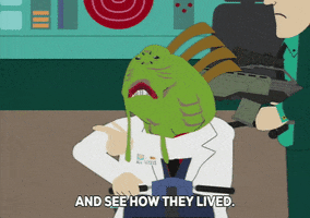 monster lab coat GIF by South Park 
