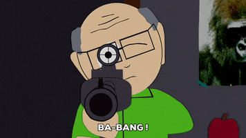angry mr. garrison GIF by South Park