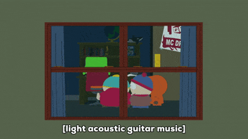 eric cartman guitar GIF by South Park 