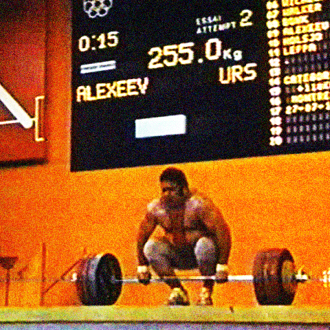 exprofesso win gold olympics weight GIF