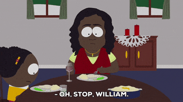 dinner nichole GIF by South Park 