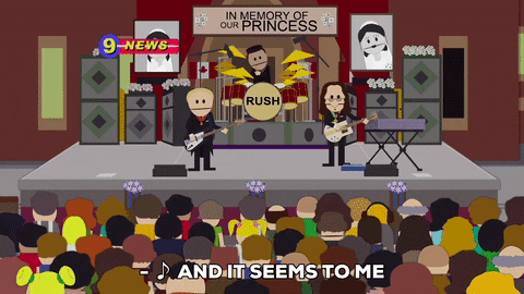 band rush GIF by South Park