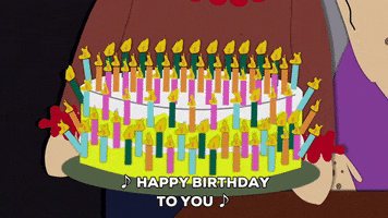 happy birthday cake GIF by South Park 