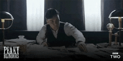 frustrated peaky blinders GIF by BBC