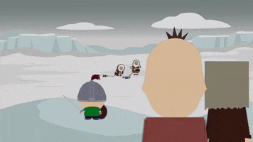 snow digging GIF by South Park 