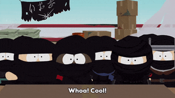 eric cartman ninja GIF by South Park