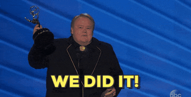 We Did It Winner GIF by Emmys