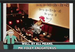 chicken math GIF by South Park 